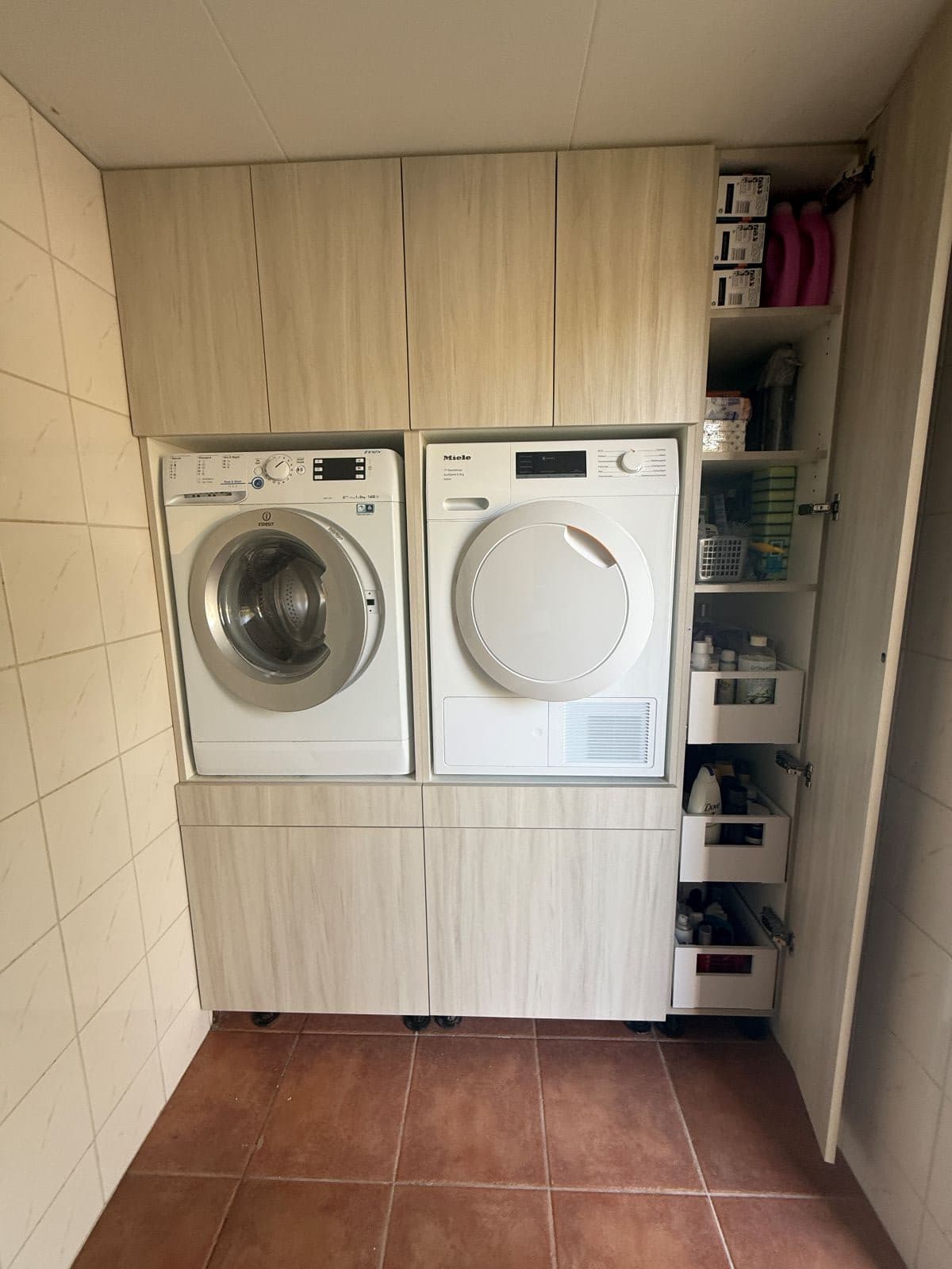 Functionele maatwerk waskast